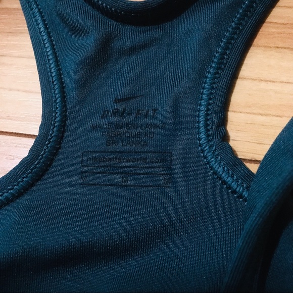 Nike Pro Teal and Turquoise Sports Bra - Picture 5 of 5